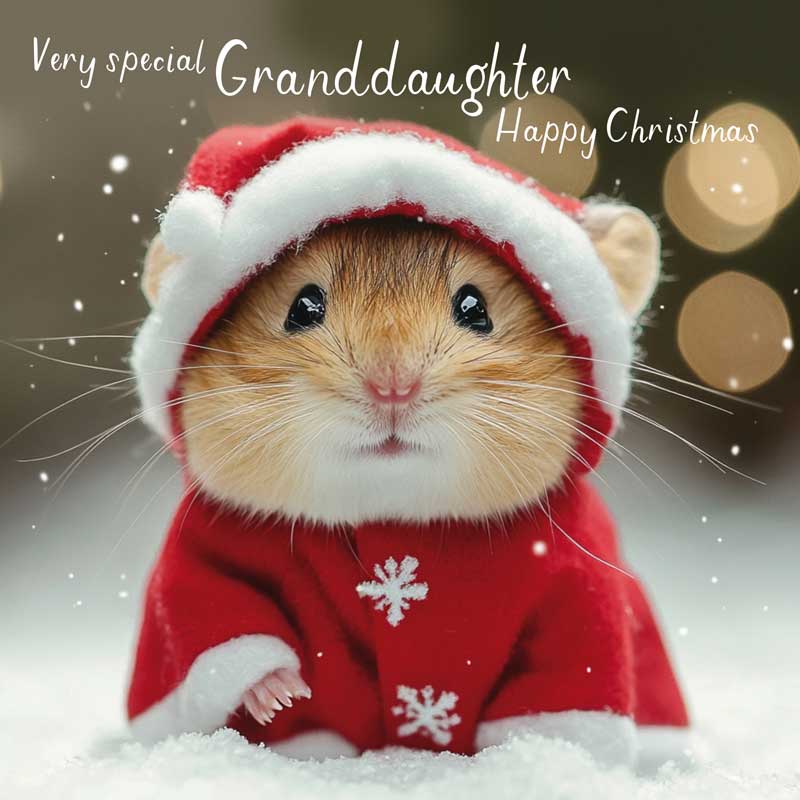 Happy Christmas Very Special Granddaughter