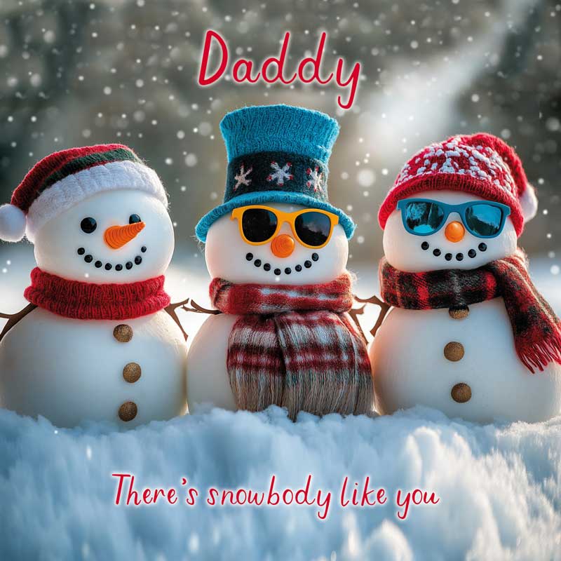 Daddy There's Snowbody Like You