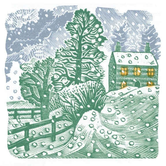 ERIC RAVILIOUS WINTER VILLAGE PACK OF 12