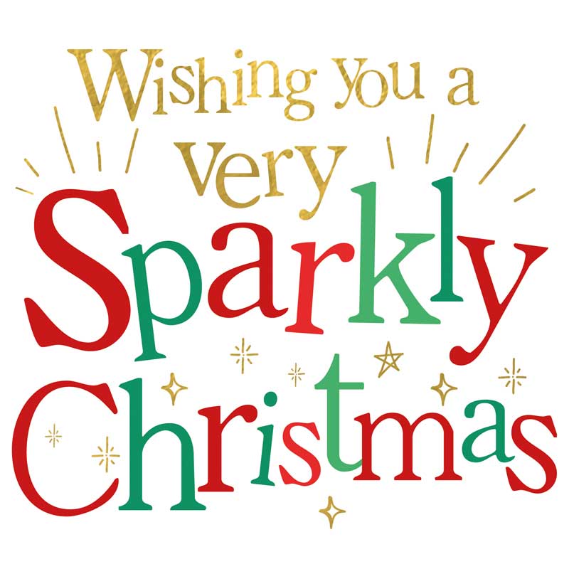 Wishing You A Very Sparkly Christmas
