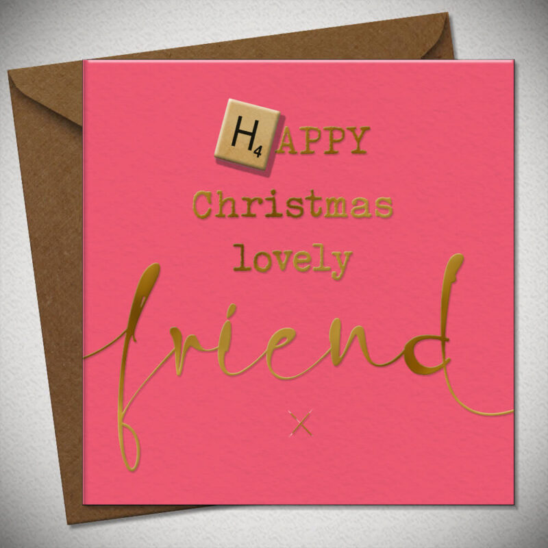 HAPPY CHRISTMAS LOVELY FRIEND