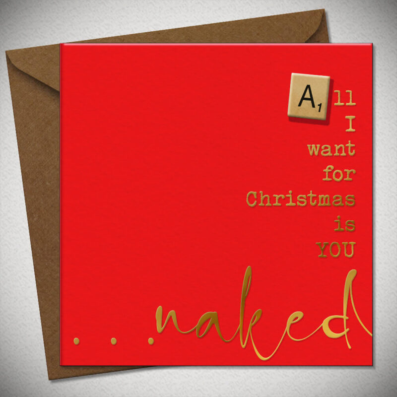 ALL I WANT FOR CHRISTMAS IS YOU...NAKED