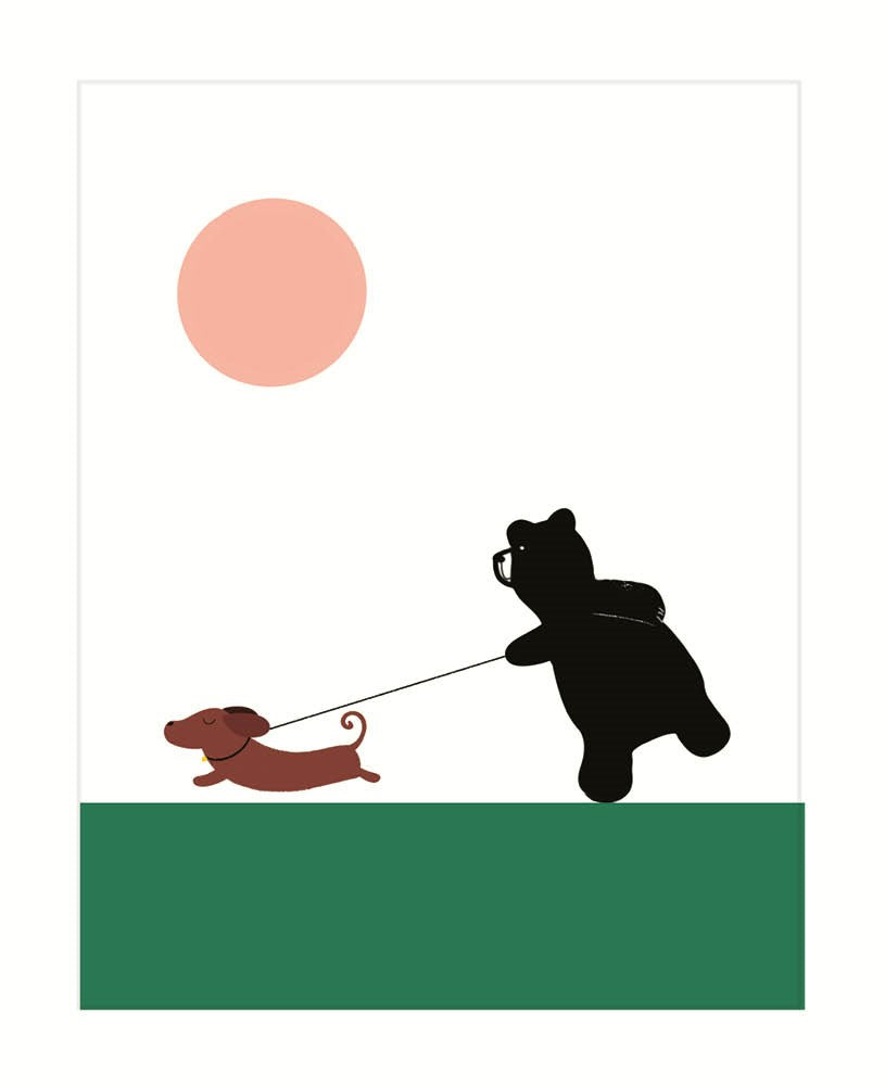 DACHSHUND & BEAR