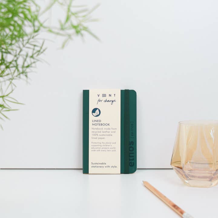 A6 Notebook ETHOS - Emerald Green