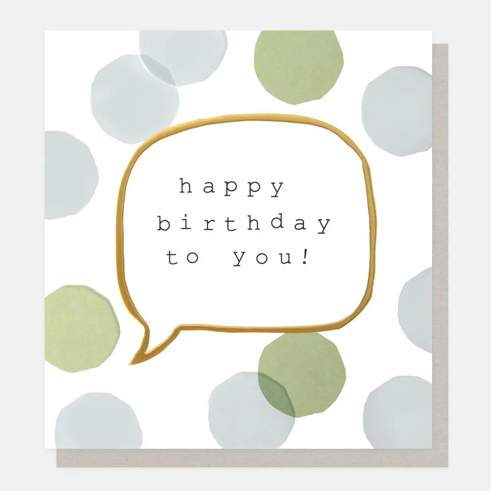 Happy Birthday To You!
