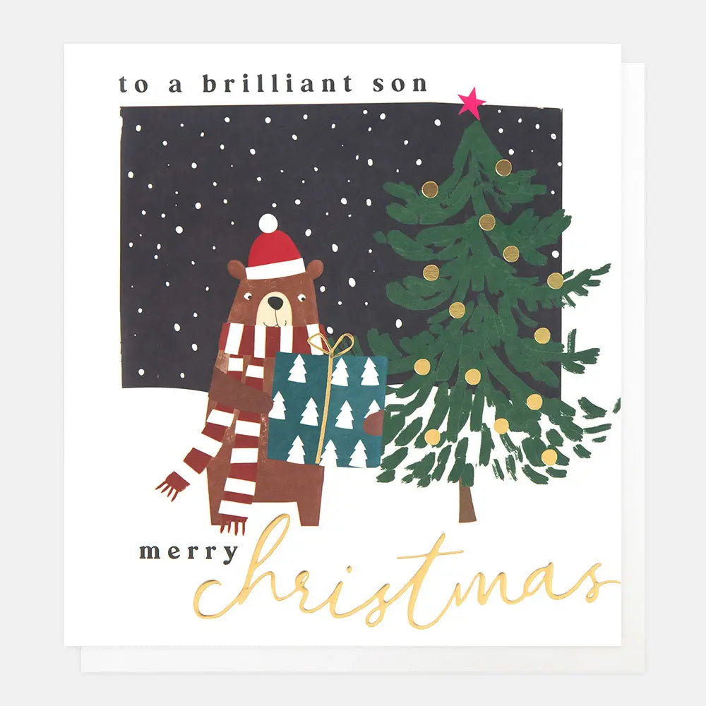 To A Brilliant Son Merry Christmas