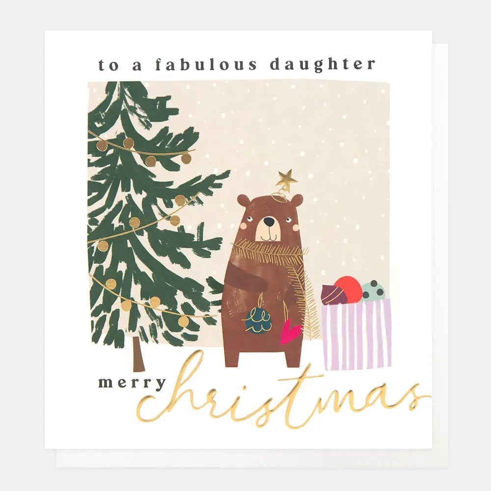 Merry ChristmasTo A Fabulous Daughter