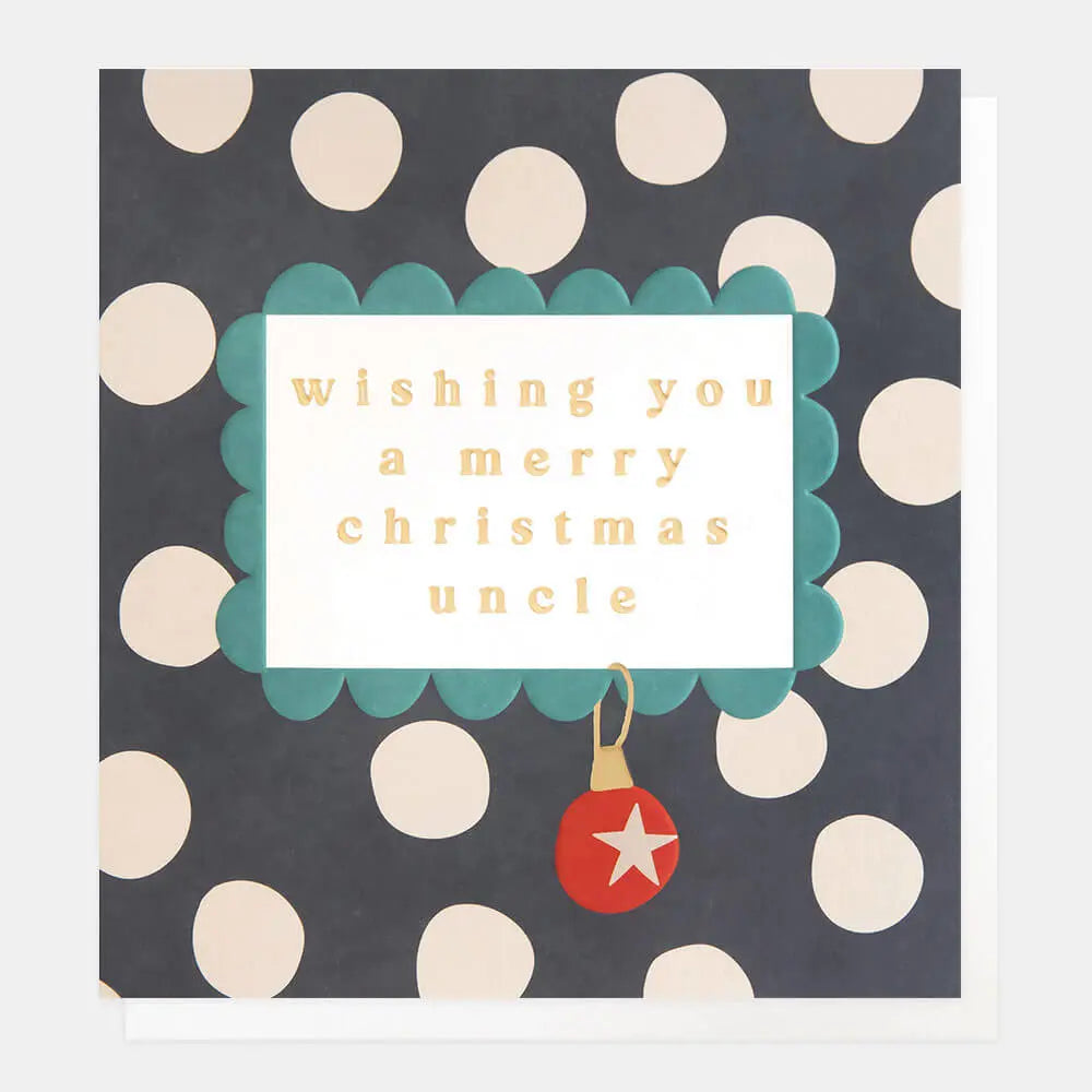 Wishing You A Merry Christmas Uncle