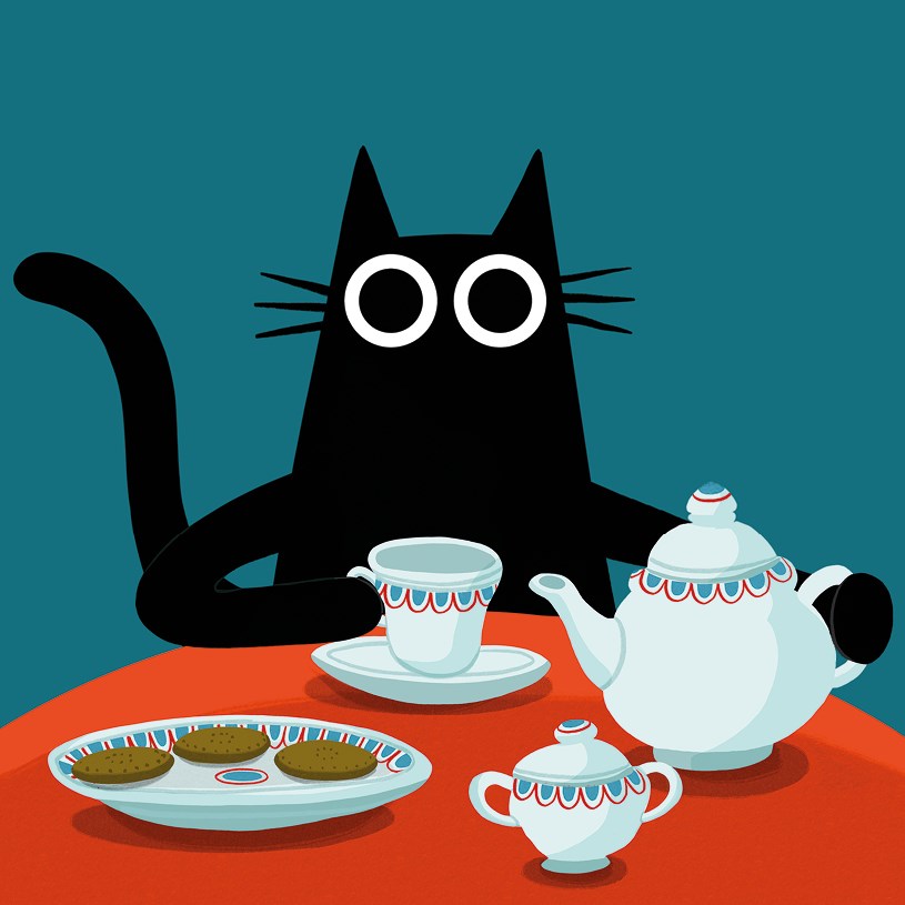 Cat Tea Party