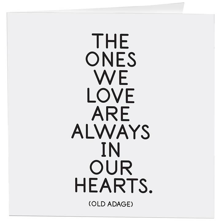 The Ones We Love (Adage)