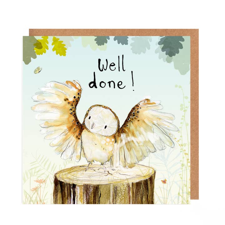 Olive Owl Well Done