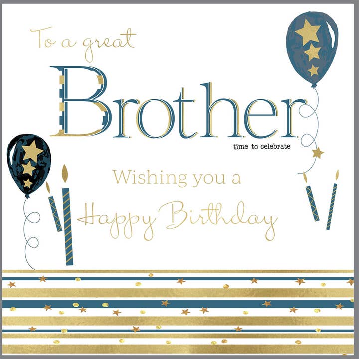 Happy Birthday Brother