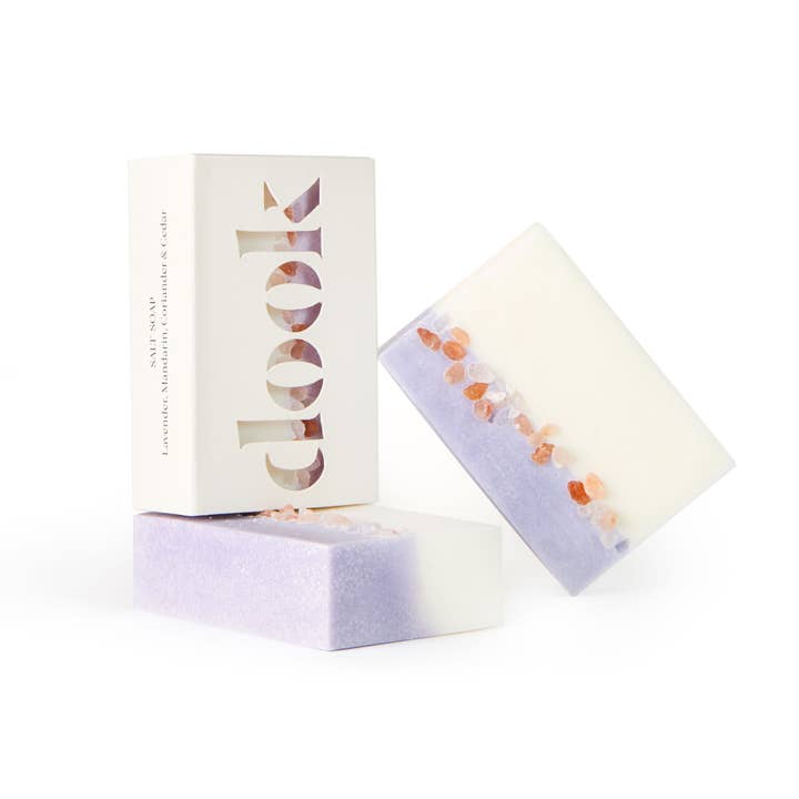 Lavender, Mandarin, Coriander & Cedar Handmade Scottish Salt Soap