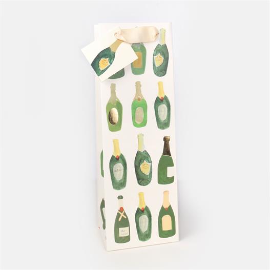 Hand Painted Bottles Bottle Gift Bag