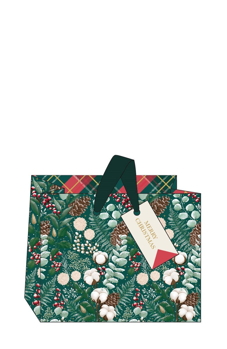 WINTERBERRY LANDSCAPE GIFT BAG