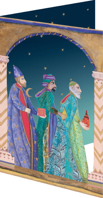 Three kings Lasercut Card