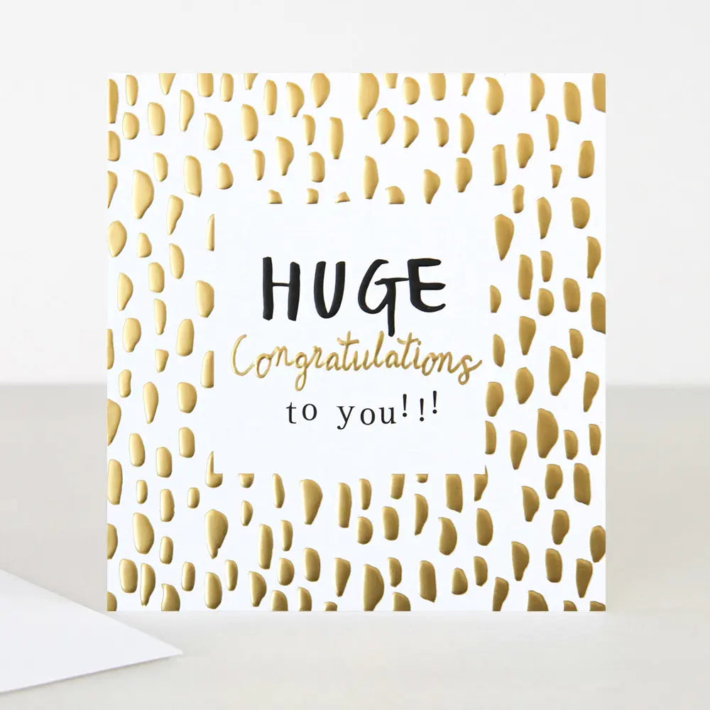Huge Congratulations