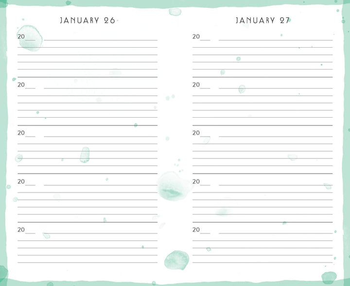 Rainbow One Line a Day