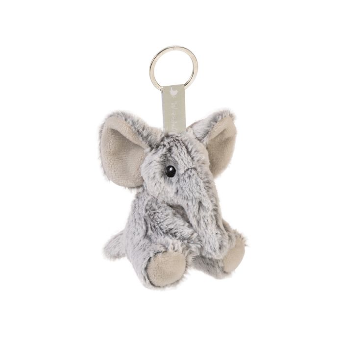 Elephant Plush Keyring