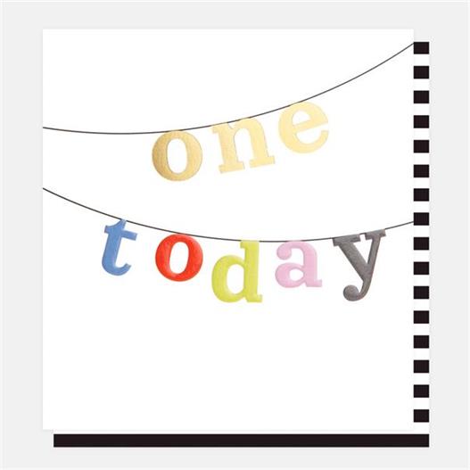 One Today Bunting