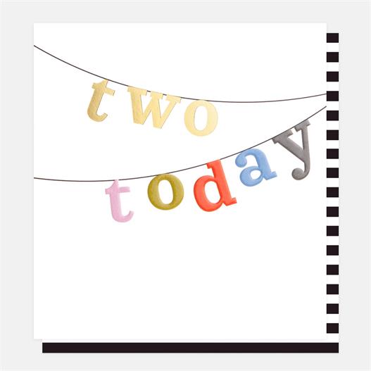 Two Today Bunting