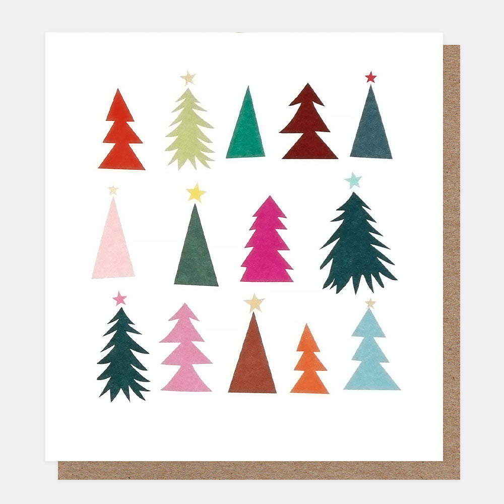 Cut Out Trees and Bunting Christmas Mixed Charity Pack