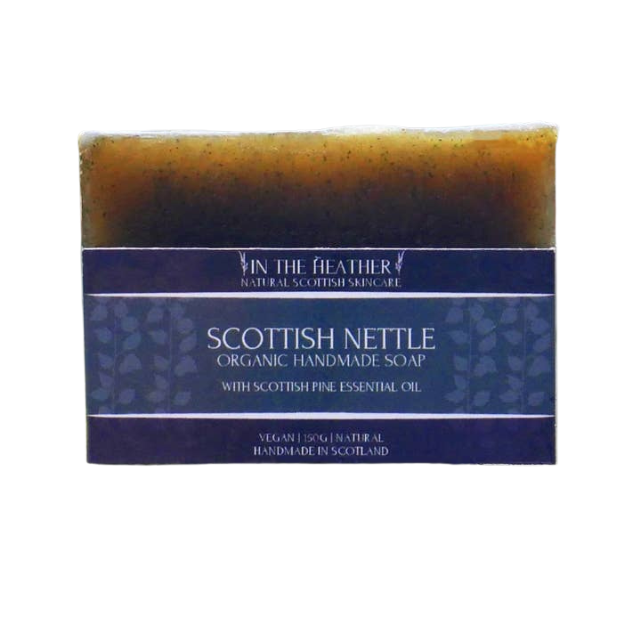 Scottish Organic Nettle Bar Soap 150g