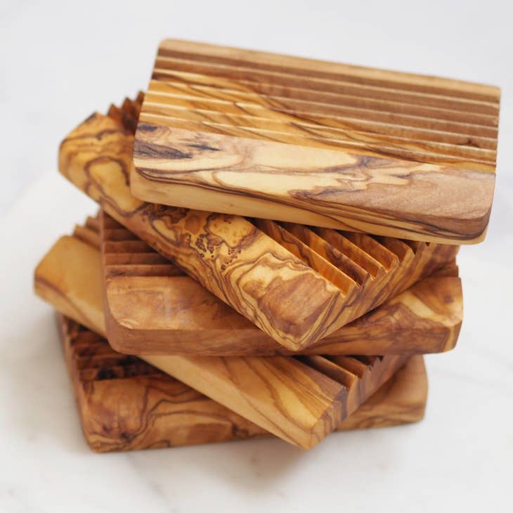 Olive Wood Soap Dish