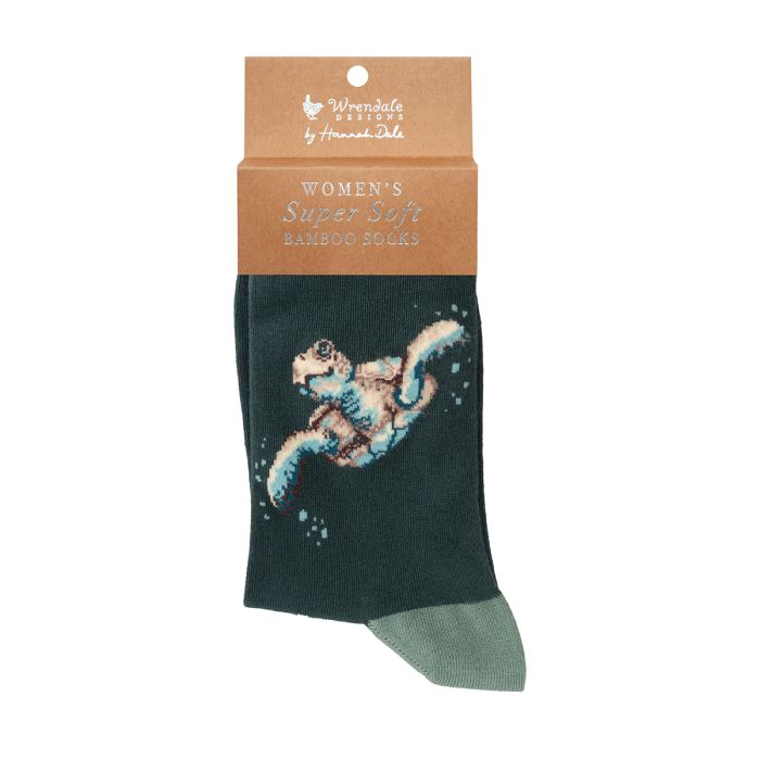 Swimming School Turtle Socks