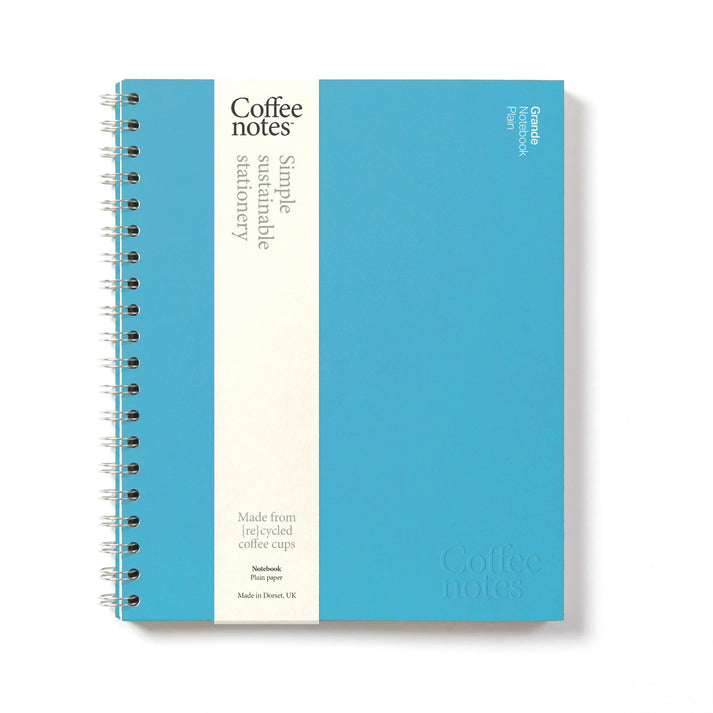 Coffeenotes Wirebound Notebook (Plain)