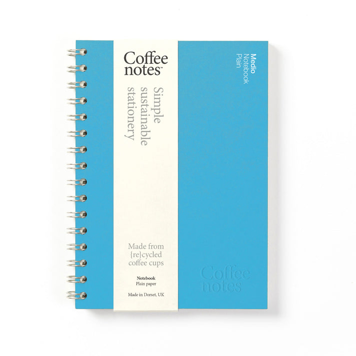 Coffeenotes Wirebound Notebook (Plain)