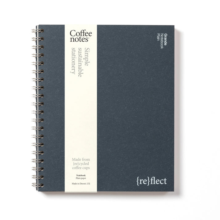 Coffeenotes Wirebound Notebook (Plain)