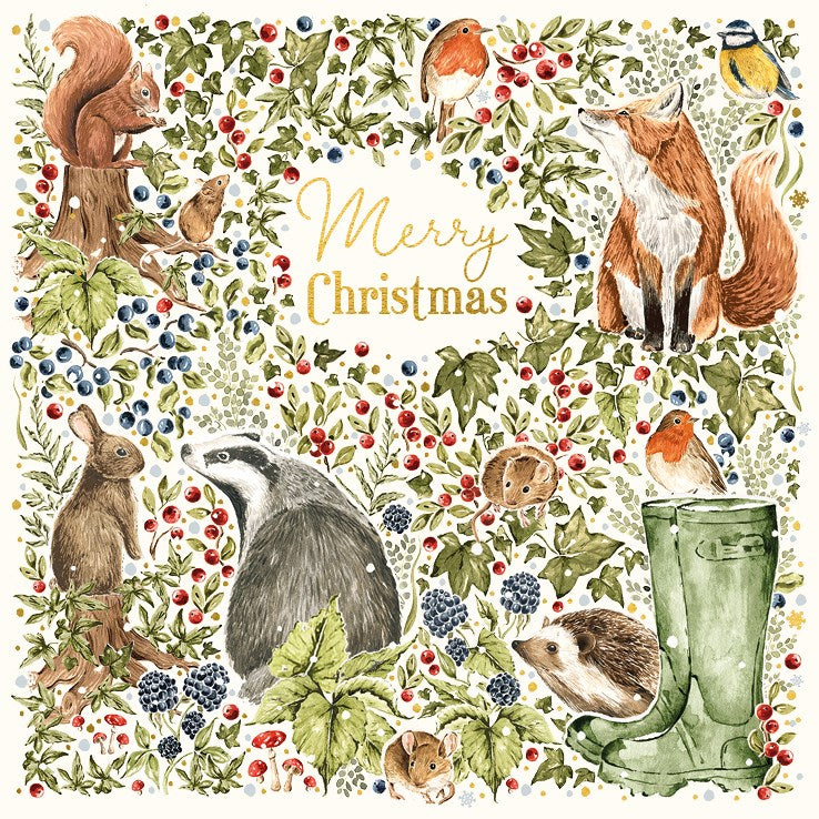 COUNTRYSIDE XMAS Pack of 6