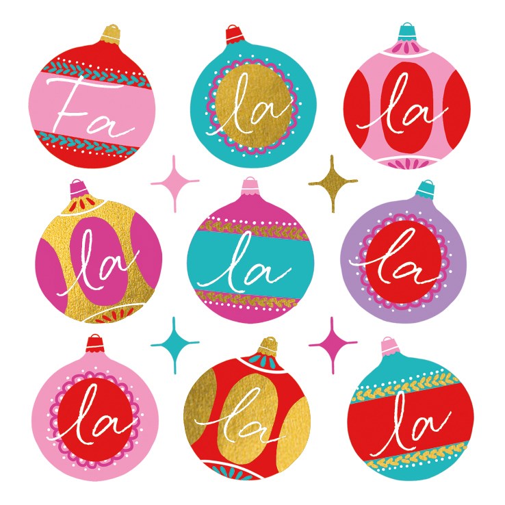 FA LA LA BAUBLES