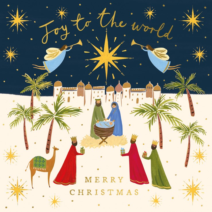 JOY TO THE WORLD Pack of 6