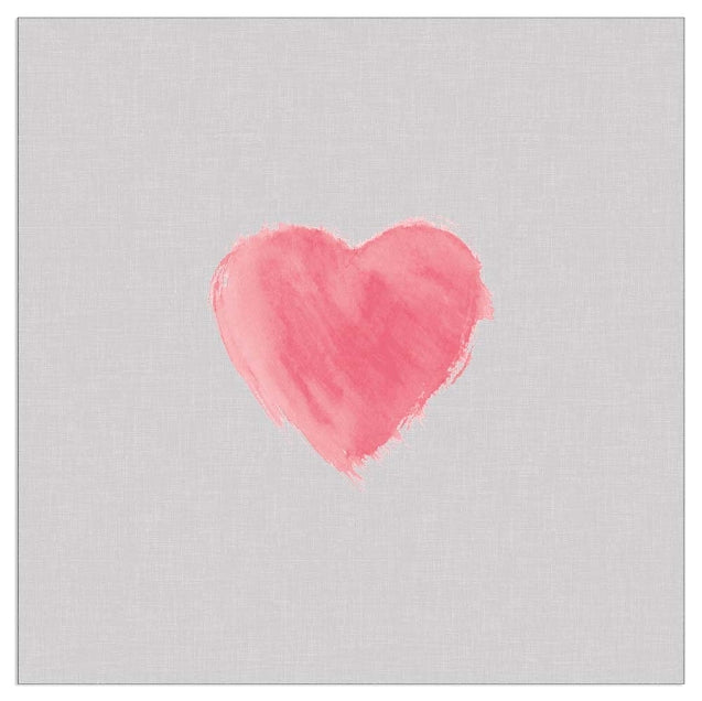 Pink Heart Napkin