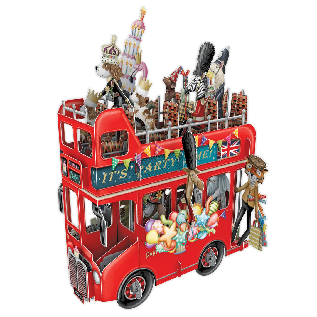 The King’s Party Bus 3D Pop Up