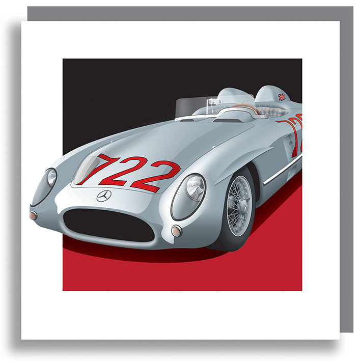 MERSEDES 300 SLR-722 SIR STIRLING MOSS, 1955 MILLE MIGLIA WINNER AND RECORD HOLDER