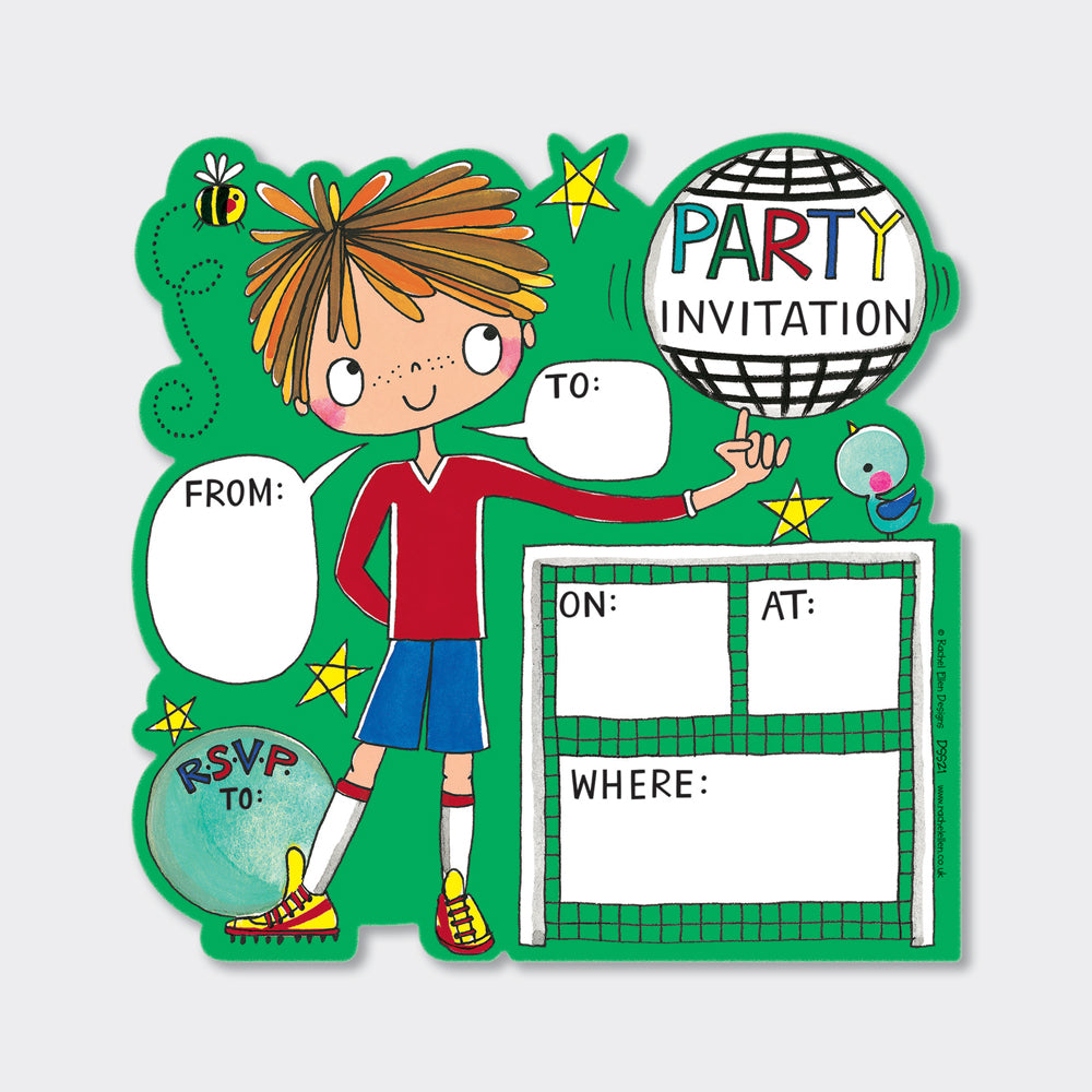 Football Party Invitations