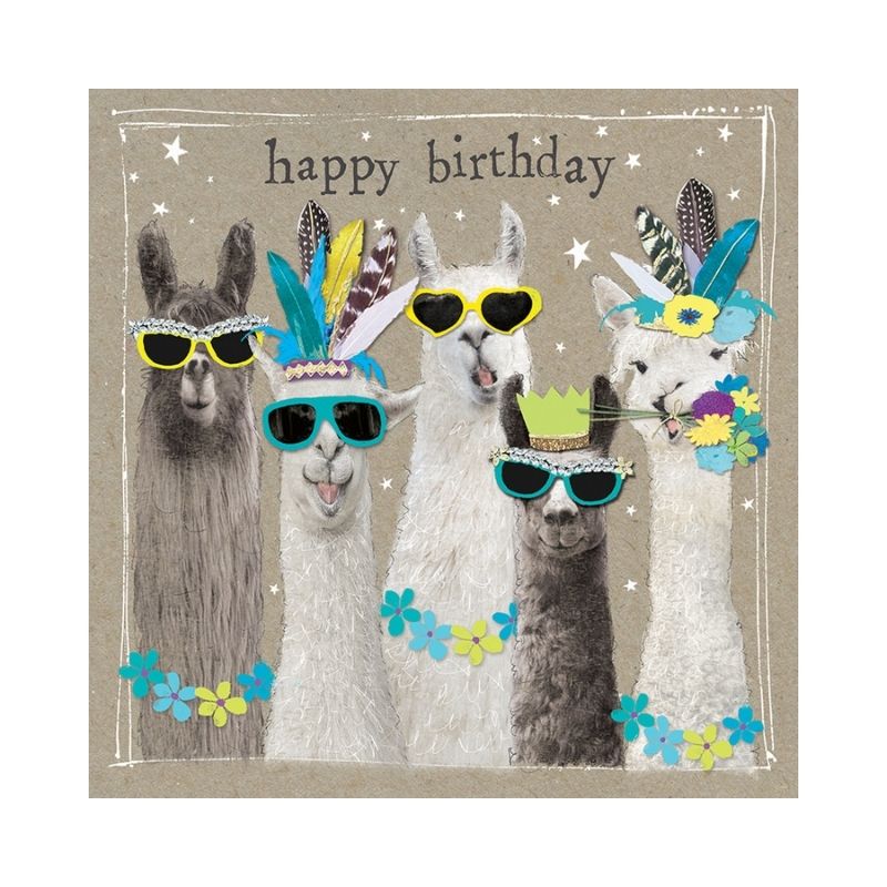 BIRTHDAY LLAMAS