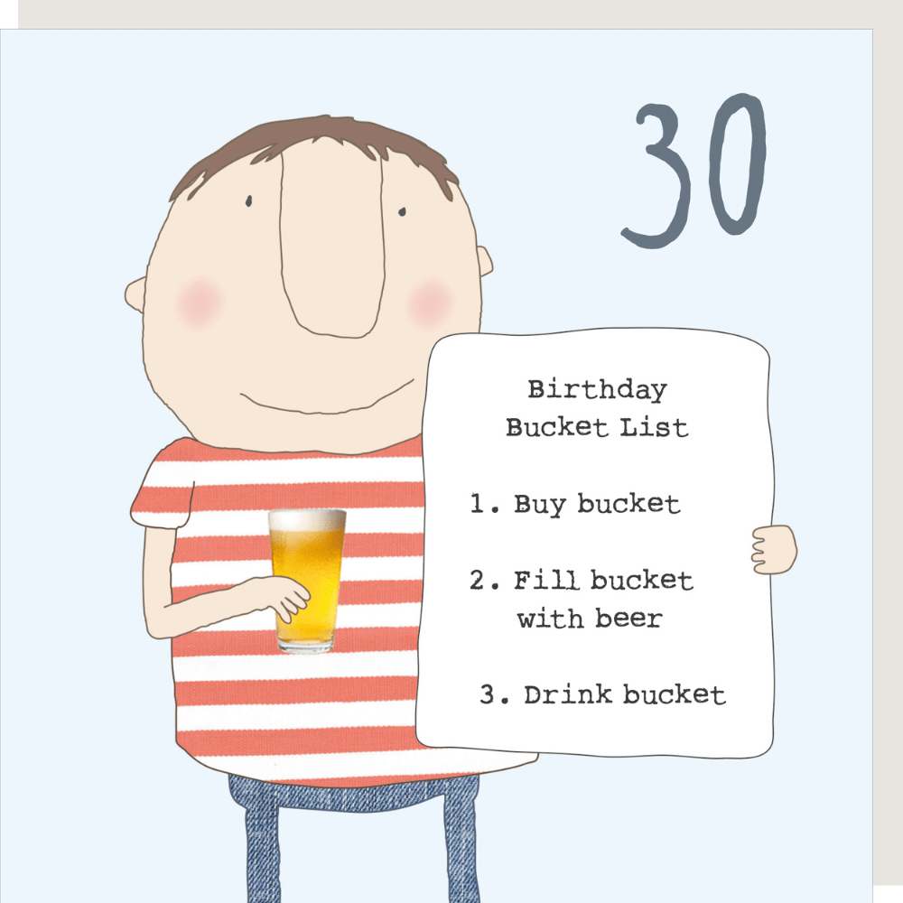 Age 30 Bucket List