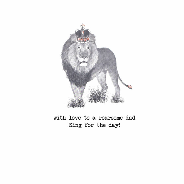 With Love To A Roarsome Dad