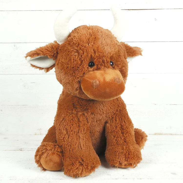 Highland Coo Large Brown