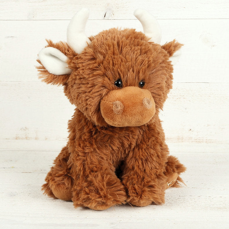 Highland Coo Small Brown