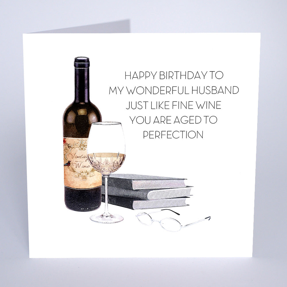 Husband, aged to perfection