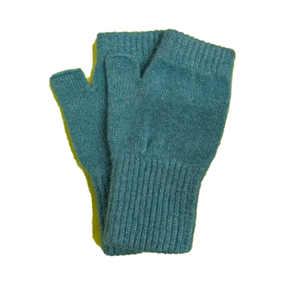 Green Grove Weavers Lambswool Fingerless Mittens