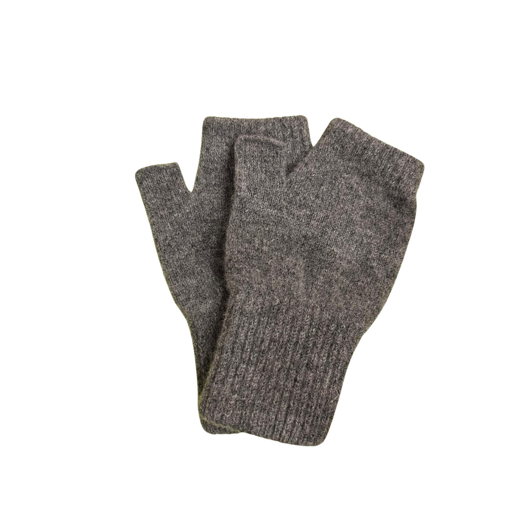 Green Grove Weavers Lambswool Fingerless Mittens