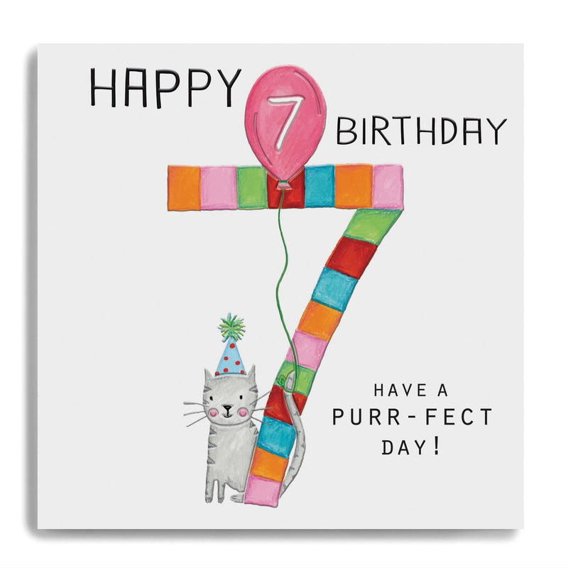 Happy 7th Birthday Have a Purr-fect Day!