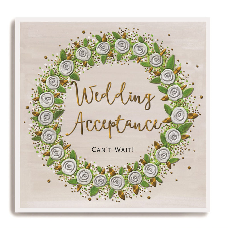 Wedding acceptance, can&