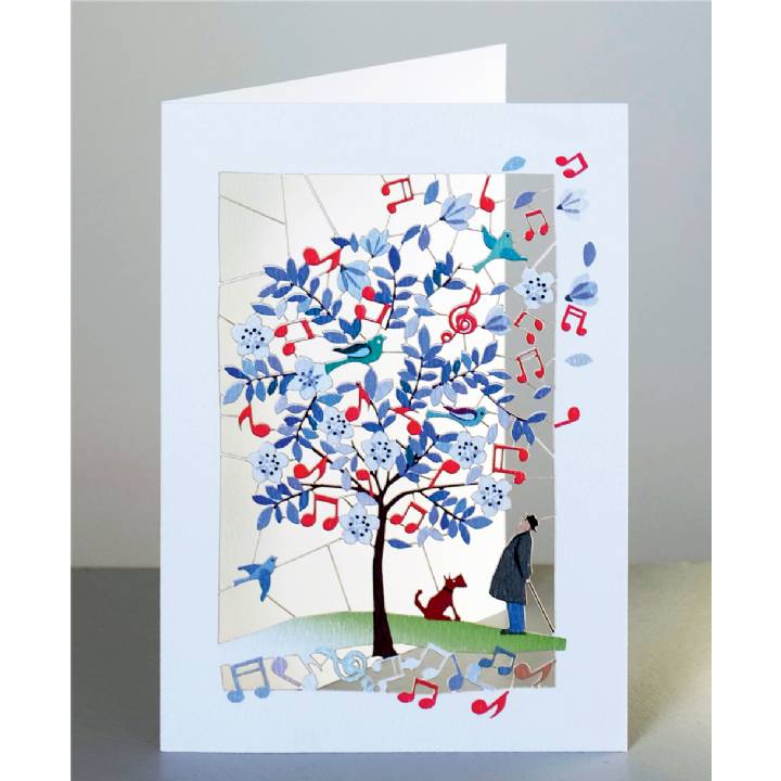 Tree of music notes